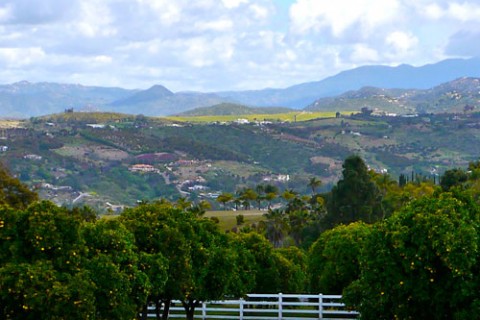 Image of Views Overlooking Bonsall and Valley